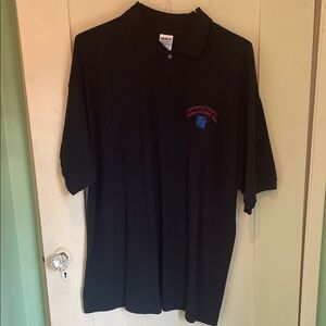 Gildan Classic Black Polo Shirt for Men